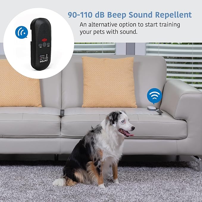 SVD.PET Pet Training Mat, 22"x16" Electric Scat Mat for Cats & Dogs, Black