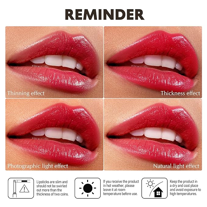 Purple Lipstick for Women Hydrate Glossy Lipstick Moisture Lip Gloss Sheer-Medium Coverage Shine Tinted Lip Balm for Dry Lips, DM90 Purple