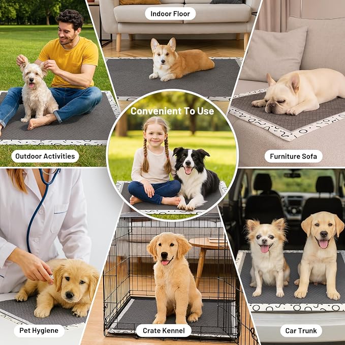 ZOMISIA Charcoal Puppy Pee Pads for Dogs Extra Large, 28"x34" 30 Counts + 1 Extra Health Monitoring Pad - XL Dog Potty Training Pads Disposable, Odor-Control, Super Absorbent Leak-Proof