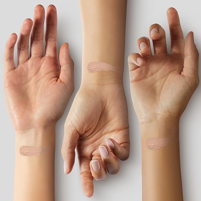 YENSA Serum Foundation Makeup - Super Silk Full Coverage Foundation Enriched with Peptides, Vitamin C & Ferulic Acid to Help Reduce Fine Lines, Wrinkles & Dark Circles - Tan 2 (1 oz)
