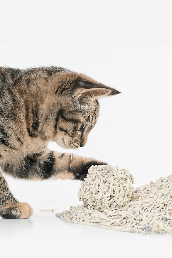 pidan Mix Cat Litter,Tofu Cat Litter with Bentonite,Absorbent and Fast Drying,Flushable Tofu Litter,Selected Quality Pea Dregs,5-Fold Water Absorption,Strong Clumping (5.3lb×2bags) | Plant Based Litter,Dust-Free,Less Scattering,Ultra Absorbent and Fast...