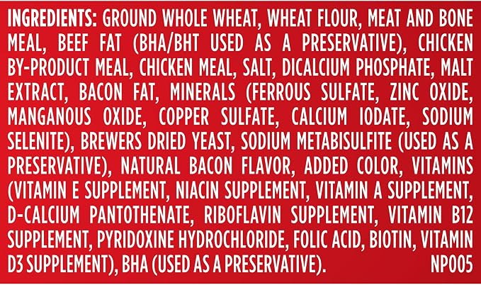 Milk-Bone Flavor Snacks Mini’s Dog Biscuits, Flavored Crunchy Dog Treats, 36 Oz. Canister | 5 calories per treat, 15% protein, 3 flavors per canister (beef, chicken & bacon, naturally & artificially flavored)