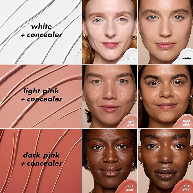 e.l.f. Soft Glam Brightening Corrector, Helps Minimize Dark Circles & Discoloration, Hydrating With A Natural Finish, Vegan & Cruelty-Free, Dark Pink