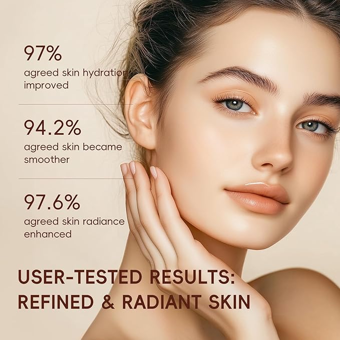 Moisturizing Korean Rice Skin Care Set – Radiance Skincare 5-Step Routine with Rice Cleanser, Toner, Serum, Face Cream, Eye Cream, Hyaluronic Acid & Ceramides for Glowing Skin, All Skin Types