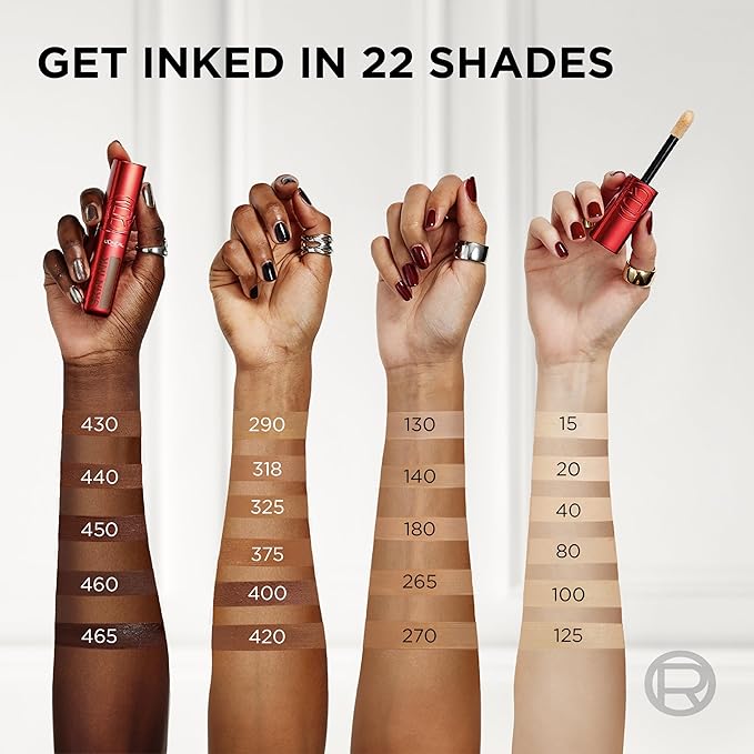 L'Oreal Paris Infallible Skin Ink 2-in-1 Foundation Concealer Hybrid Face Makeup, up to 48HR Transfer-Resistant with Buildable Light to Full Coverage, 20 Fair Neutral