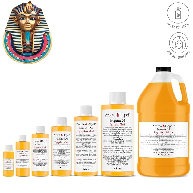 1 oz. Egyptian Musk Spray Perfume/Skin Body Fragrance Oil. Our Interpretation, Pure-Uncut. Add a Few Drops to Your Aromatherapy Diffuser. Smell Good All Day, Any Day!