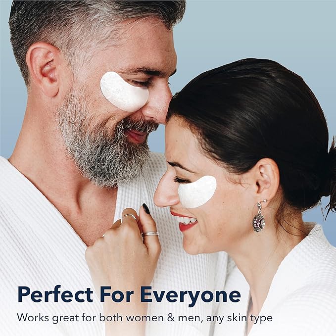 Purederm Deluxe Collagen Eye Mask Collagen Pads For Women 4 Pack Of 30 Sheets/Natural Eye Patches With Anti-aging and Wrinkle Care Properties/Help Reduce Dark Circles and Puffiness