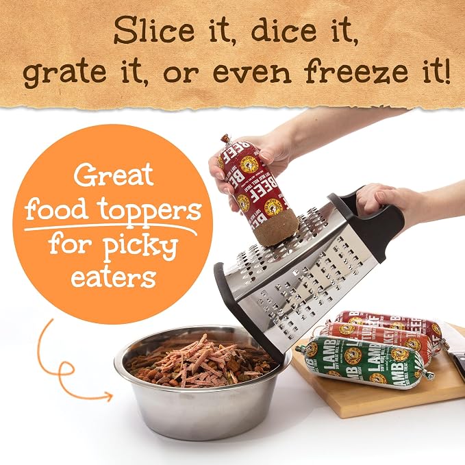 Happy Howie's Soft Meat Roll Treat, Beef, Lamb, Turkey, 12 Oz (Pack of 3)