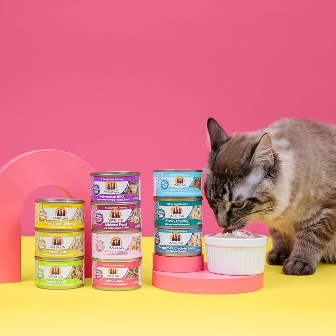 Weruva Classic Cat Food, Classic Combo Trial Variety Pack, 3oz Can, Pack of 4