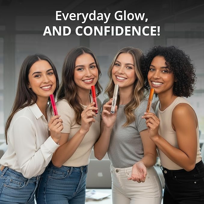 Pink Lip Gloss for Women – Infused with Vitamin E – Non-Sticky, Long Lasting, High Shine, Clean Formula – Pink Lipgloss, 1 Pack