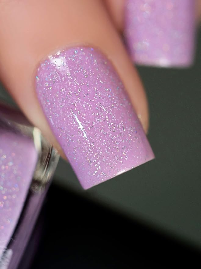 ILNP Soft Serve - Soft Lilac Holographic Nail Polish