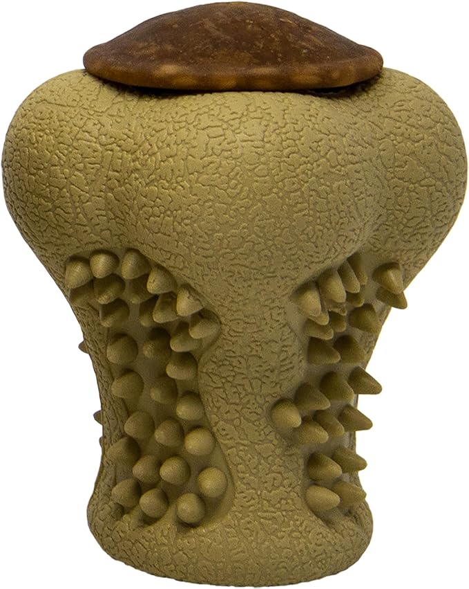 Starmark RubberTuff Treat Bone Small Dog Toy