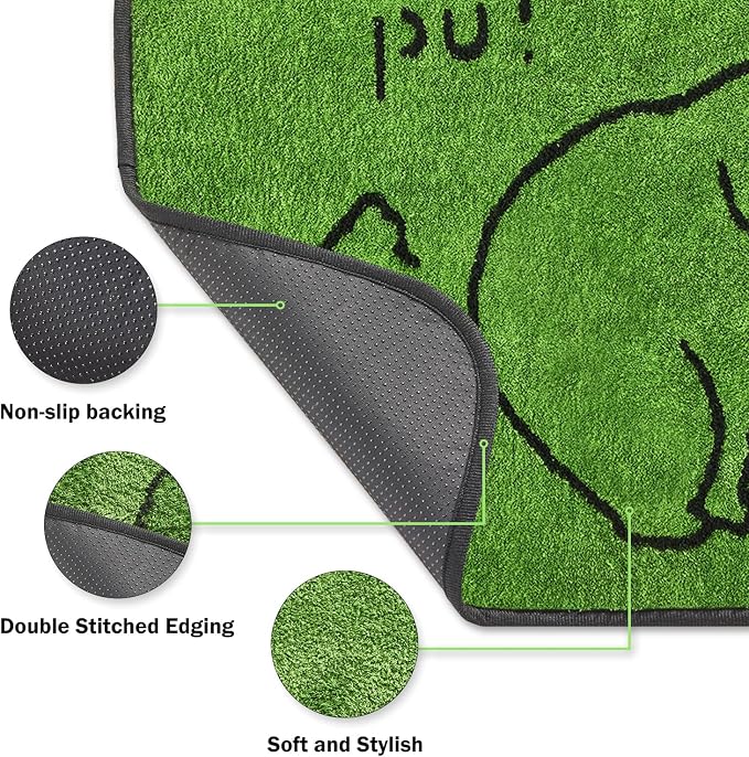 Reusable Puppy Pads , Washable Pee Pads for Dogs 48" x 48" 2 Pack | Super Absorbent & Leakproof Potty Training Pads, Plush Grass-Look With Non-Slip Backing For Crates, Playpens & Small Pets