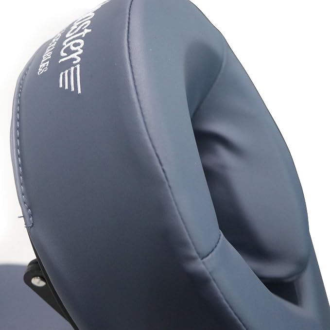 Master Massage Foldable Desktop Face Cradle Kit – Adjustable Head Rest Cushion for Table & Desk Top – Versatile Massage Kit for Siesta, Royal Blue