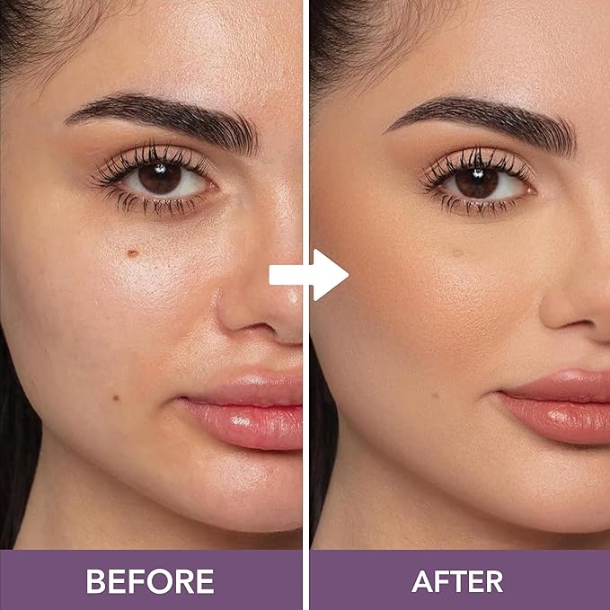 Waterproof Concealer Cream, Full Coverage Waterproof Makeup, Color Match Promise by Dermaflage, 6g/.2oz (Bronze Medium)