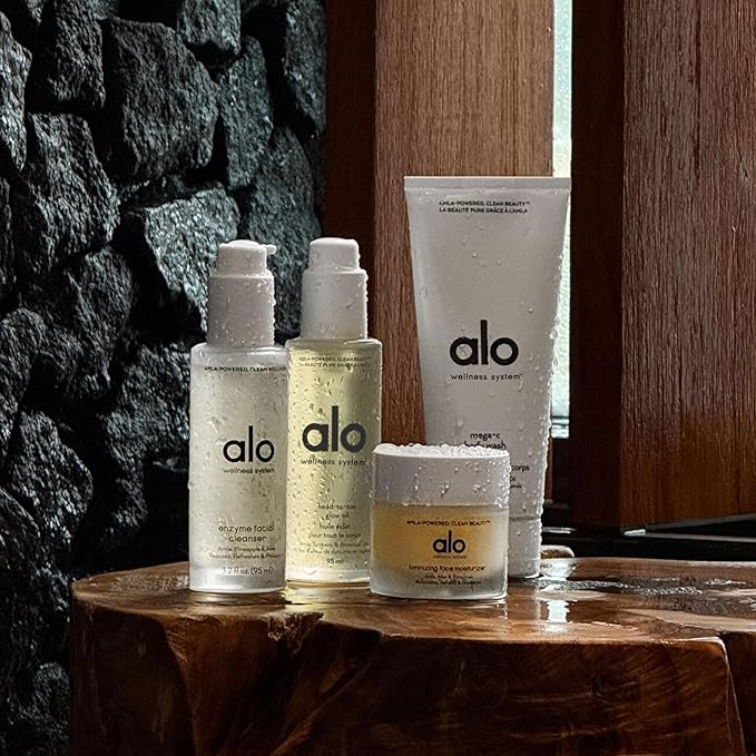 Alo Mega-C Body Wash | Nourishing Formula Made with Aloe, Vitamin E & Marula Oil | Infused with Magnesium | Citrus Scent | 6.7 fl. Oz
