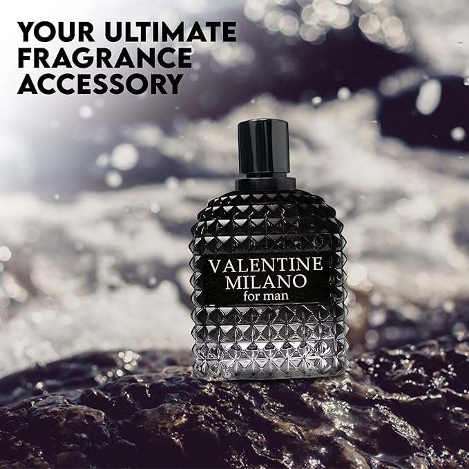AFLUXE Valentine Milano/Docetto 2PCS Eau De Toilette for Men-Fresh, Romantic Scent Perfume for Men 3.4 Fl Oz Each Mens Cologne For All Skin Daily Used