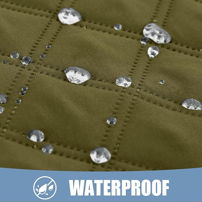 Smiry Waterproof Reversible Pet Couch Covers for Dogs | Pet Friendly, Soft Fabric, Washable Sofa Furniture Protector for Dogs Cat Kids, Checkered (40"x50", Green/Navy)