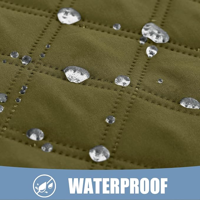 Smiry Waterproof Reversible Pet Couch Covers for Dogs | Pet Friendly, Soft Fabric, Washable Sofa Furniture Protector for Dogs Cat Kids, Checkered (52"x82", Green/Navy)