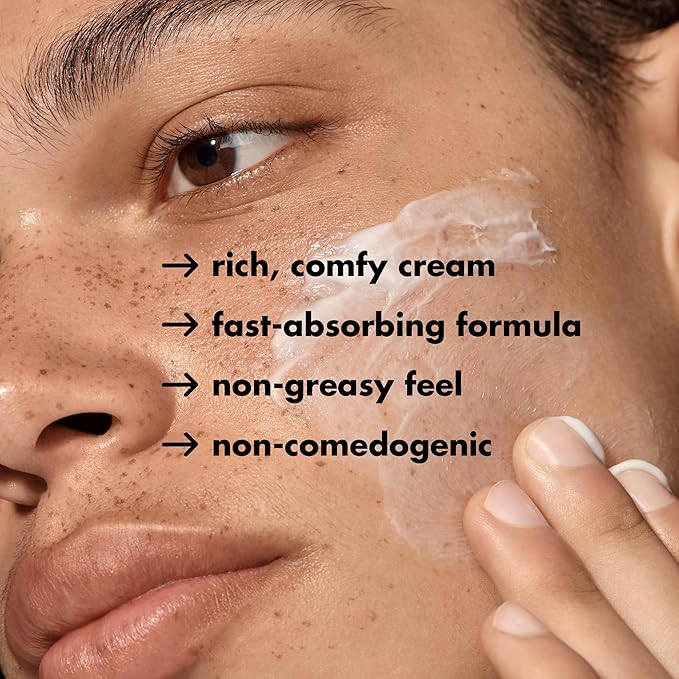 e.l.f. SKIN Holy Hydration! Barrier Goals Cream, Rich Face Moisturizer For Hydrating & Soothing, Helps Visibly Reduce Redness, Vegan & Cruelty-Free