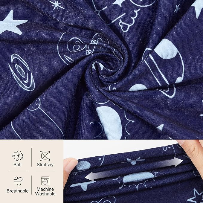 Bienbee Dog Pajamas, 4 Pack Adjustable Onesies for Small to Large Dogs S | Dog Shedding Suit with Soft Fabric, Breathable & Stretchy, and Adjustable Back Length for Sleeping Lounging and Daily Use