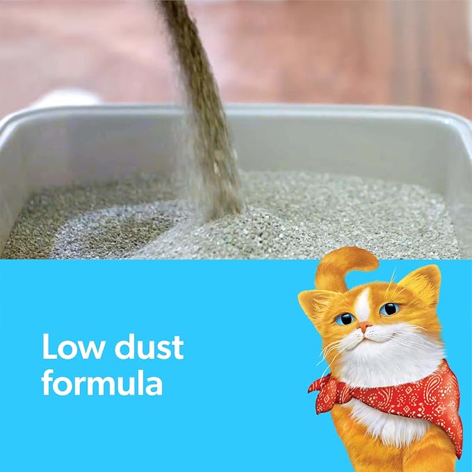 Fresh Step Extreme Clumping Litter with Febreze Freshness, Mountain Spring Scent Clumping Cat Litter with Guaranteed Odor Control, 14 lb. Box (Pack of 3)