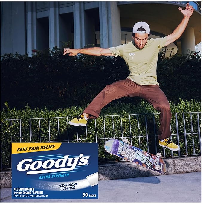 Goody's Extra Strength Headache Powders 50 ea (Pack of 6)