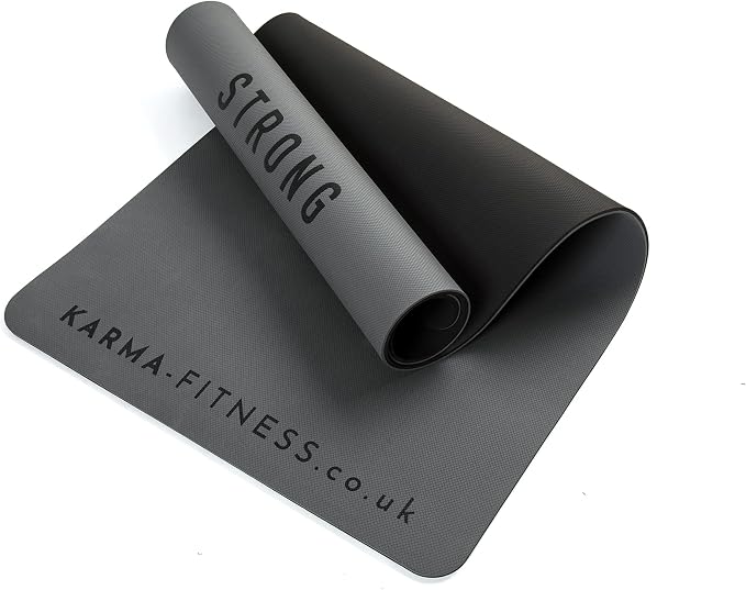 Large Exercise Mat – Extra Thick 10mm Workout Mat (72"x32") – Non-Slip TPE Yoga Mat for Women & Men – Pilates, HIIT, Fitness & Home Gym Mat – Includes Free Carry Bag