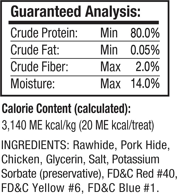 Good 'N' Fun Triple Flavor Twist Rawhide Treats For Dogs, 70 count (12 pack) | Premium Chicken, Pork and Beef Hide Chew, Supports Dental Health and Mental Stimulation, For Adult Dogs