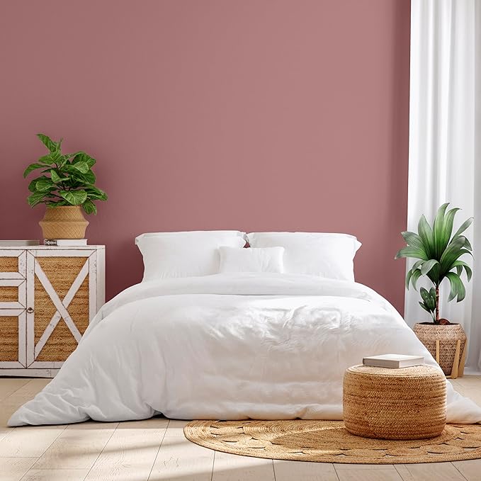 Rust-Oleum Color Spark Interior Paint and Primer in One, Semi-Gloss, Blush at Dusk, 1 Gallon