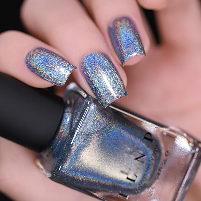 ILNP First Snow - Icy Blue Ultra Holo Polish