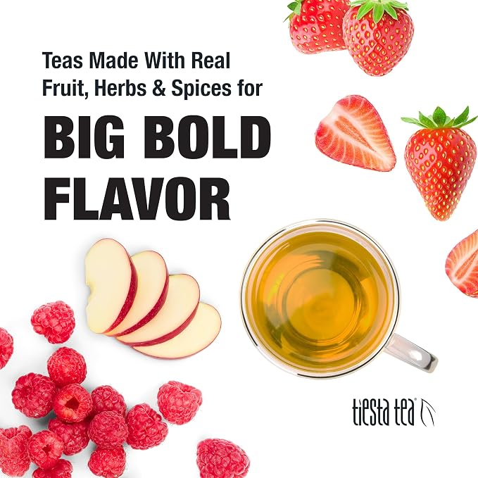 Tiesta Tea Pomegranatopia – Premium Loose Leaf Mixed-Berry Pomegranate White Tea | Low-Caffeine Blend | Hot & Iced | 1.5 Ounce Resealable Pouch | Brews Up to 25 Cups