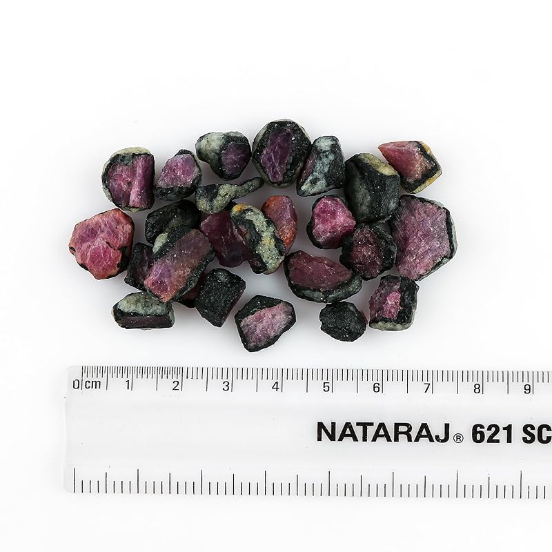 50 carats Raw Ruby Zoisite Rough Slice Gemstone, Natural Crystals, Healing Stones, Wholesale Bulk Lot, Jewelry Making Supply, Stone, DIY Stones