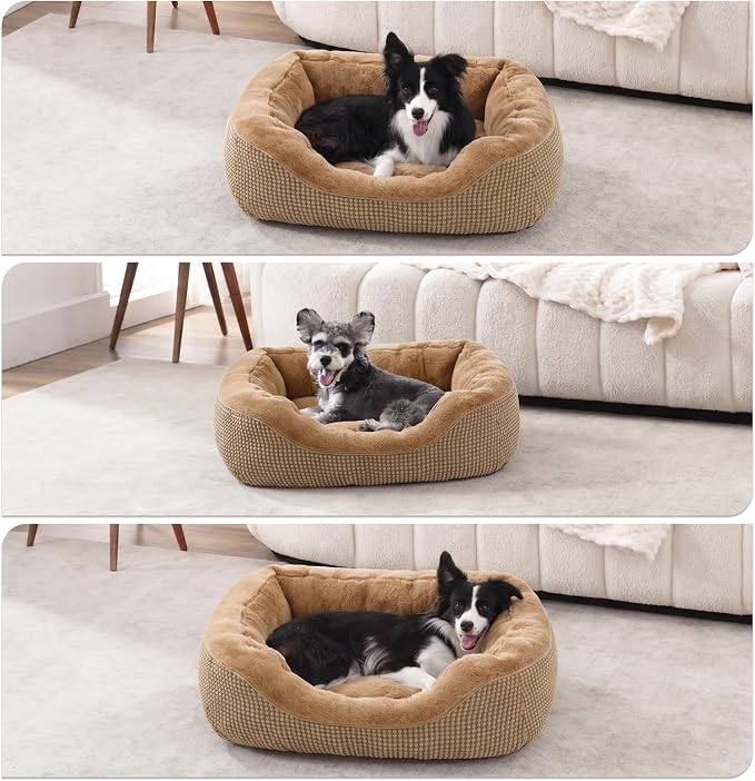 XL Dog Beds Large Sized Dog, Washable Orthopedic Warming Soft Sleeping Durable with Anti-Slip Bottom