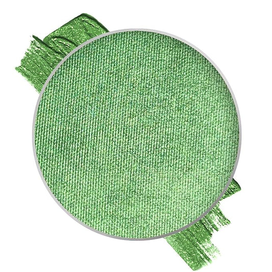 Mehron Paradise FX Metallics – Metallic Green 0.25 oz | Pro Water-Activated Shimmer Paint for Raves, Costumes, SFX, Halloween, Stage, Screen, Theater & Cosplay