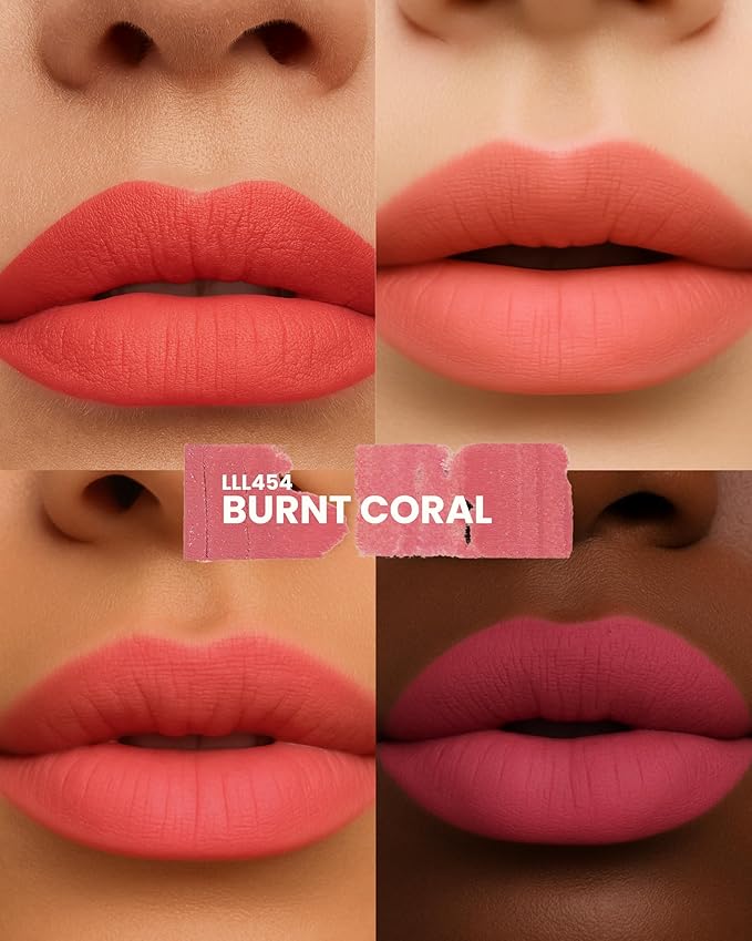 SIIA Cosmetics Change Agent Liquid Lipstick in Burnt Coral