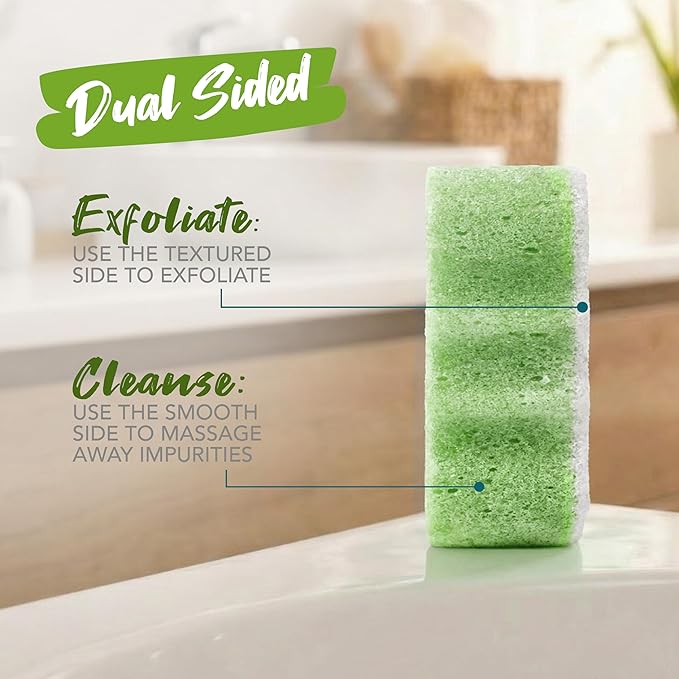 Spongeables Body Wash in a 20+ Wash Sponge, Cool Cucumber, 3 Count