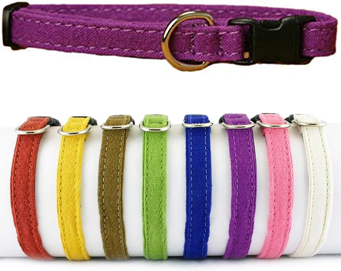 Toy Dog Collars (Plum)