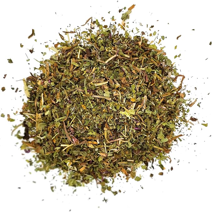 MagJo Naturals Wild-Harvest Dandelion Leaf (16 ounces) Cut & Sifted, Non-irradiated, Taraxacum officinale, Bulk 1 Pound, herbal infusion, te diente de leon organico