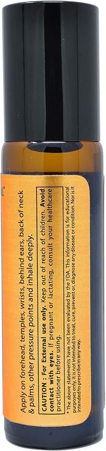 PRIME NATURAL Headache Relief Essential Oil Roll On 10ml, Pre-Diluted, Ready to Use Roller for Migraine, Tension, Calming, Soothing, Grounding, Sore Muscles, Sprain & Sleep (Pack of 2)