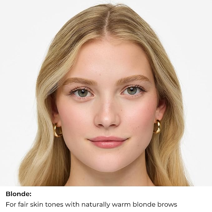 WUNDERBROW Eyebrow Gel, Waterproof, Smudgeproof, Long Lasting, Shade: Blonde, Vegan and Cruelty-Free