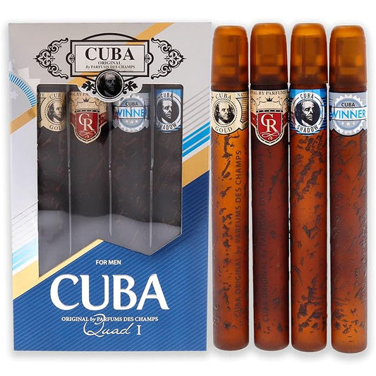 Cuba Men's Variety Gift Set Fragrances 5425039221113