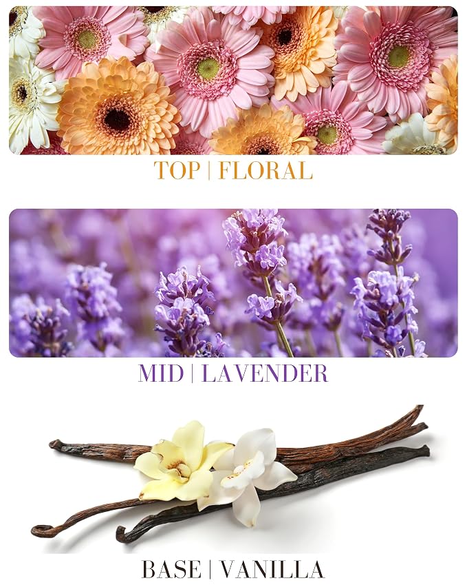 Kailuna Co. Lavender Vanilla Natural Hair & Body Mist Spray, Pure Essential and Fragrance Oils, Alcohol-Free, Handmade in California, 0.5Fl Oz
