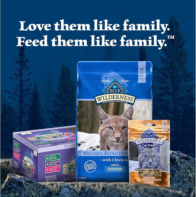 Blue Buffalo Wilderness Rocky Mountain Recipe Wet Cat Food Flakes (24 Pack) | High Protein, Red Meat Feast, Real Beef #1 Ingredient, Chicken-Free & Grain-Free Formula, 5.5-oz. Cans