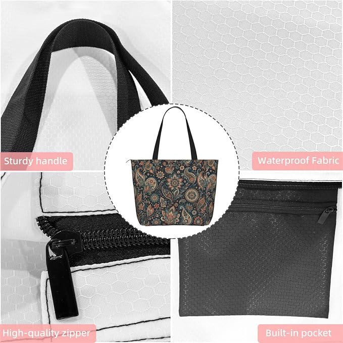 Christian Cross Jesus God Yoga Mat Bag for Women with Mats Bags Carrier Carryall Canvas Tote with Zipper Pocket, Polyester Gym Bag for Yoga Pilates Beach Travel Fitness Workout Gifts for Yoga Lovers
