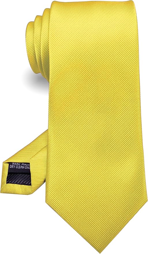 RBOCOTT Solid Color Tie Formal Necktie for Men