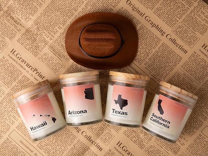 Southern California Gifts, Southern California Themed Gifts, Southern California Souvenirs Gifts, Home Sick Gifts, Southern California Gifts for Women, Men, Southern California Scented Candle
