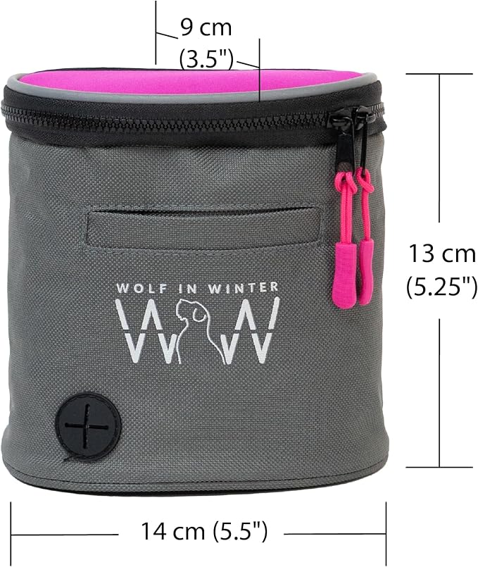 Quickdraw Dog Training Treat Pouch, Pink