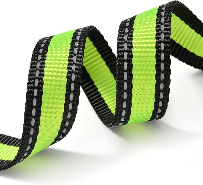 Mile High Life Reflective Dog Collar, Adjustable Lightweight Quick Release