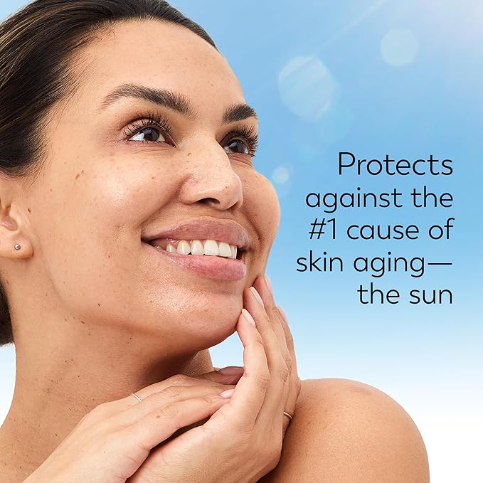 Olay Complete+ Face Moisturizer with Sunscreen SPF 40, For Sensitive Skin, Broad Spectrum Sun Protection, Fragrence-Free - No White Cast on All Tones, Nourishes Moisture Barrier - Ceramides, 6 Oz